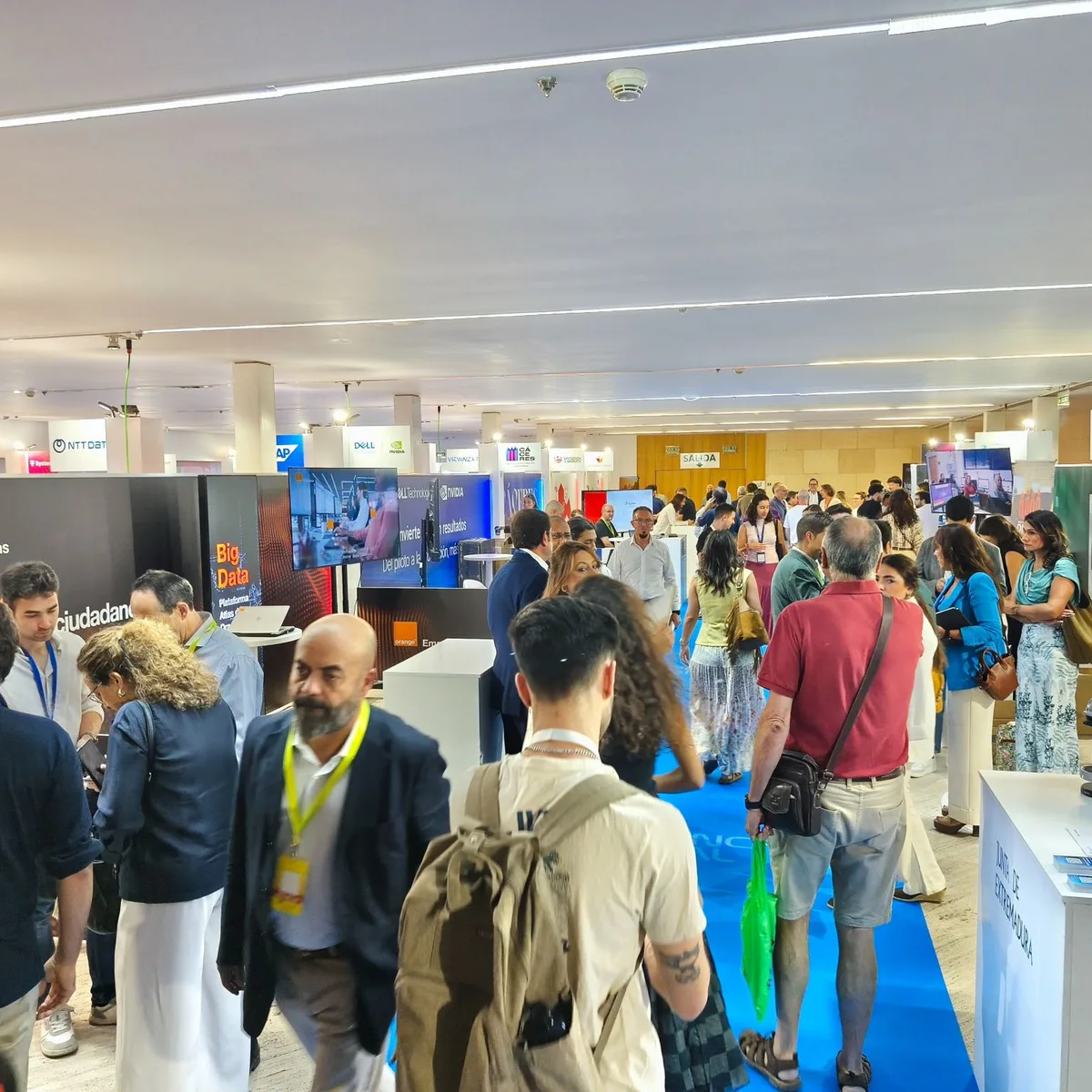 Zona Startup de Potencial Digital 2026 en el Palacio de Congresos de Cáceres